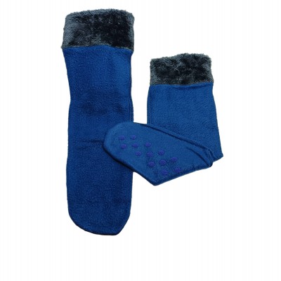 Medias Térmicas azul petróleo unisex